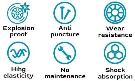 Puncture Proof Tyres For Wheelbarrows